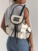 کوله پشتی MIU MIU کد 280560 - تصویر 7