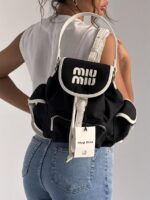 کوله پشتی MIU MIU کد 280560 - تصویر 10