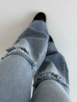 شلوار جین BOCATO زاپ دار کد 102423 - تصویر 5