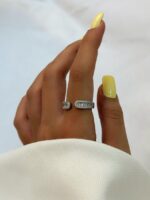 انگشتر جواهری کد 310929 - تصویر 2