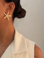 گوشواره ستاره دریایی کد 310934