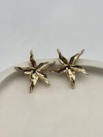 گوشواره ستاره چروک کد 310936 - تصویر 5