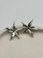 گوشواره ستاره چروک کد 310936 - تصویر 6