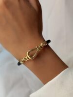 دستبند چرمی امگا کد 310984 - تصویر 2