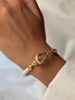 دستبند چرمی امگا کد 310984 - تصویر 4