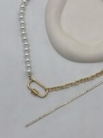 گردنبند مروارید فشن کد 310969 - تصویر 2