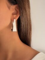 گوشواره مستطیلی کد 310971 - تصویر 2