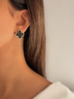 گوشواره چهارپر کد 310968 - تصویر 2
