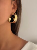 گوشواره موجی کد 310972 - تصویر 2