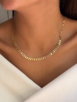 گردنبند پولکی کد 310991 - تصویر 3