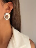 گوشواره مارپیچ کد 310988 - تصویر 4