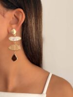 گوشواره آویزدار آلما کد 311057
