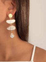 گوشواره آویزدار آلما کد 311057 - تصویر 2