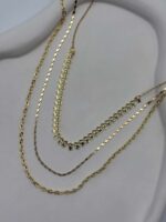 گردنبند 3 تیکه کد 311064 - تصویر 2