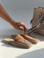 صندل پشت باز HERMES کد 141248 - تصویر 3