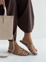 صندل کنفی HERMES کد 141246 - تصویر 2