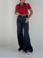 شلوار جین سوپر بگ THICK ک 102409 - تصویر 3