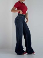 شلوار جین سوپر بگ THICK ک 102409 - تصویر 4