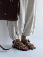 صندل 2 سگک کد 141293 - تصویر 4