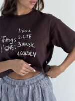 تیشرت THINGS I LOVE کد 180902 - تصویر 6