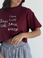 تیشرت THINGS I LOVE کد 180902 - تصویر 12