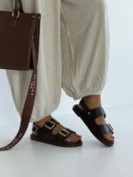 صندل آیلار 2 سگک کد 141322 - تصویر 3
