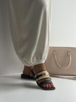 صندل HERMES قفل دار کد 141290 - تصویر 10