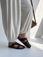 صندل 2 سگک BIRKEN STOCK کد 141304 - تصویر 5