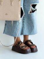 صندل لژدار ZARA کد 141339 - تصویر 13