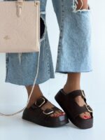 صندل لژدار ZARA کد 141339 - تصویر 14