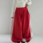 شلوار بارونی بغل خط کد 102483