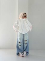 سوییشرت یقه بند ADIDAS کد 201167 - تصویر 6