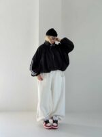 سوییشرت یقه بند ADIDAS کد 201167 - تصویر 12