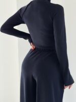 ست بلوز و شلوار نیم زیپ کد 161068 - تصویر 8
