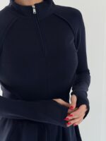 ست بلوز و شلوار نیم زیپ کد 161068 - تصویر 9