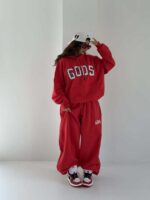 ست هودی و شلوار GODS کد 161027 - تصویر 6