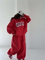 ست هودی و شلوار GODS کد 161027 - تصویر 7