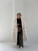 کت بلند دو تیکه کد 120469 - تصویر 11