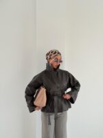 ترنج کت چرم کد 201204 - تصویر 8