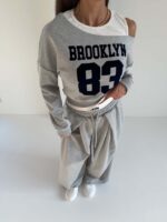 دورس 2 تیکه BROOKLYN QUZU کد 201102 - تصویر 4