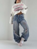 شلوار جین PEACHY کد 102442 - تصویر 5