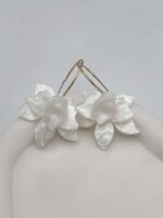 گوشواره سنگی برگ کد 311099 - تصویر 2