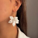 گوشواره سنگی برگ کد 311099