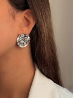 گوشواره چروک کد 311108 - تصویر 2