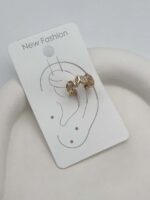 گوشواره ایرکاف چروک کد 311077 - تصویر 2