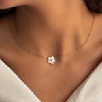 گردنبند طرح گل کد 311075