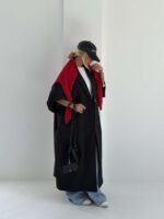 کت بلند کلاه دار کد 161048 - تصویر 6