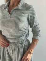 ست بلوز و شلوار بغل کش کد 161052 - تصویر 17