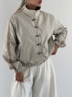 سوییشرت بارونی گره ای کد 201145 - تصویر 28
