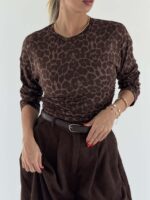 بلوز پلنگی BISOU کد 201180